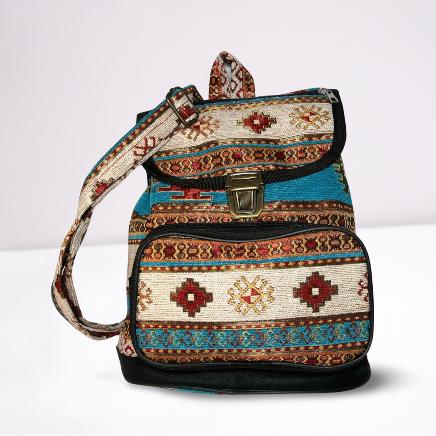 Stilvoller Kilim Rucksack: Einzigartiges Design für zeitlose Eleganz und praktischen Komfort