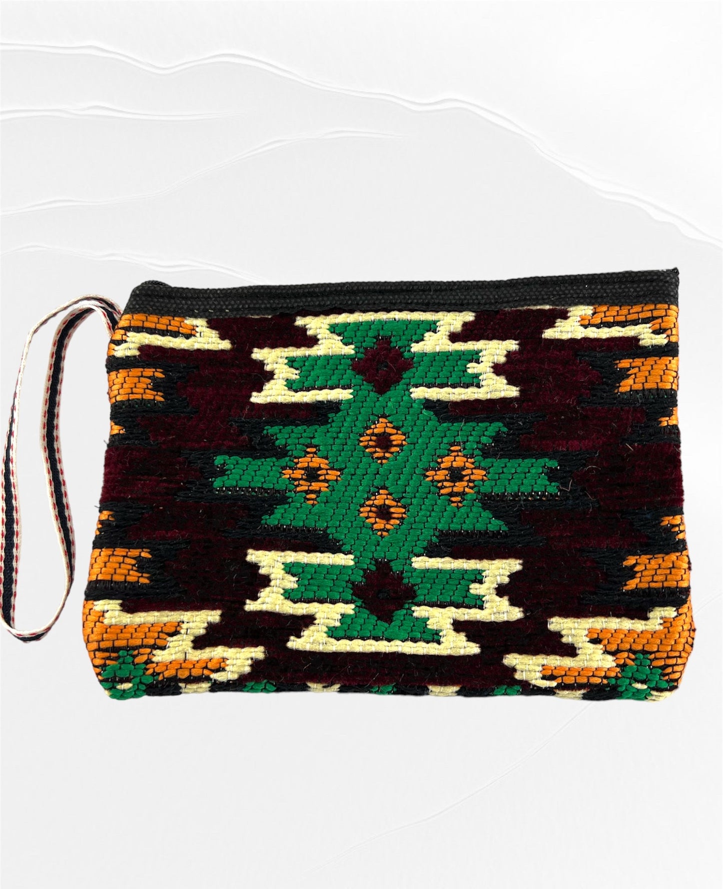 Kilim | Geldbörse | Handytasche | Etui Bordaux Mix