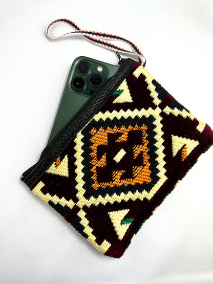 Kilim | Geldbörse | Handytasche | Unikat | Etui red Mix