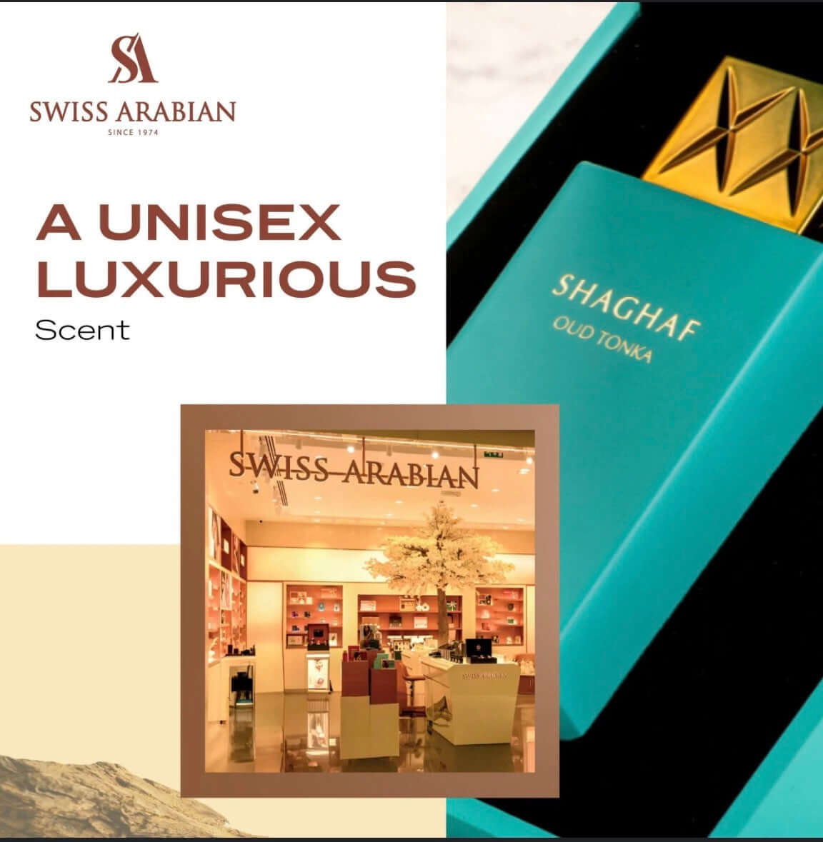 Swiss Arabian Shaghaf Oud Tonka Flakon Store