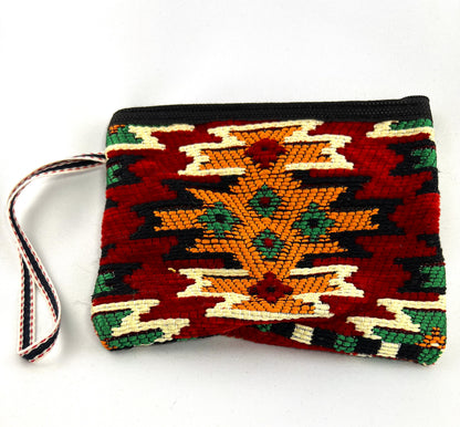 Kilim | Geldbörse | Handytasche | Unikat | Etui red Mix