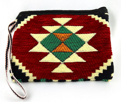 Kilim | Geldbörse | Handytasche | Unikat | Etui red Mix