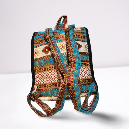 Stilvoller Kilim Rucksack: Einzigartiges Design für zeitlose Eleganz und praktischen Komfort