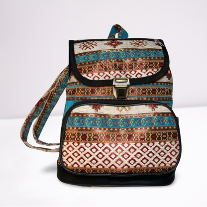 Stilvoller Kilim Rucksack: Einzigartiges Design für zeitlose Eleganz und praktischen Komfort