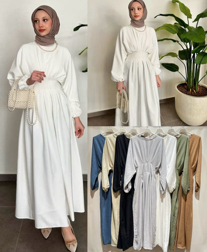 Abaya | Modest Kleid | Maxikleid mit Gürtel – Eleganz in vielen Farben