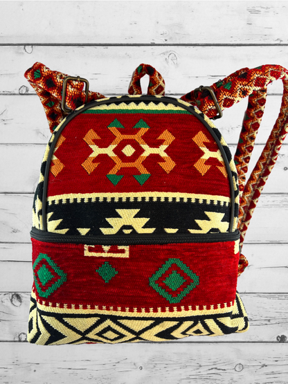 Kilim Taschen | Rucksack Maxi Backpack Oriental Bag