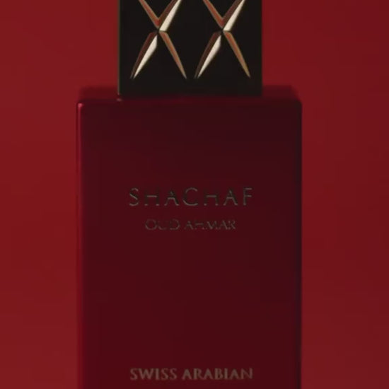 Swiss Arabian Shaghaf Oud Ahmar Flakon Verpackung