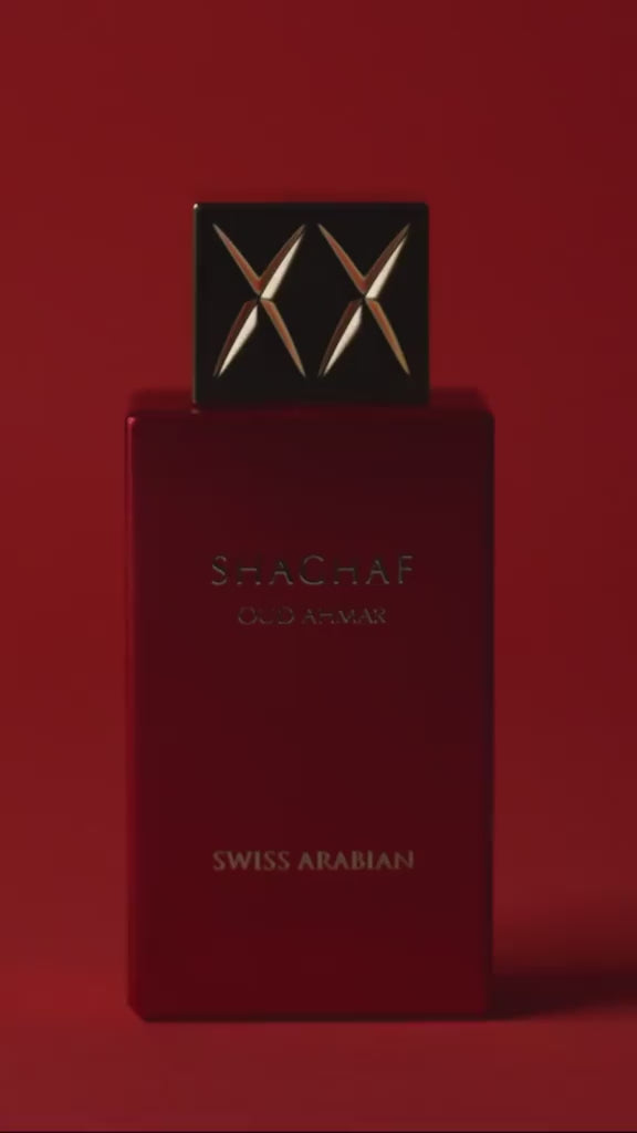 Swiss Arabian Shaghaf Oud Ahmar Flakon Verpackung