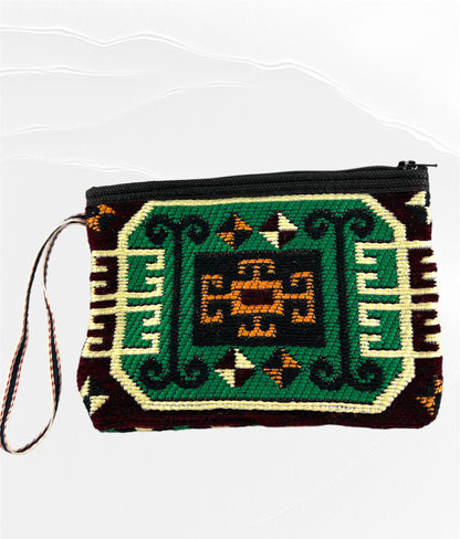 Kilim | Geldbörse | Handytasche | Etui Bordaux Mix