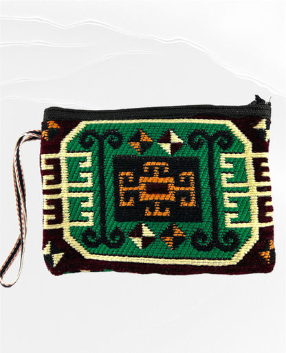 Kilim | Geldbörse | Handytasche | Etui Bordaux Mix