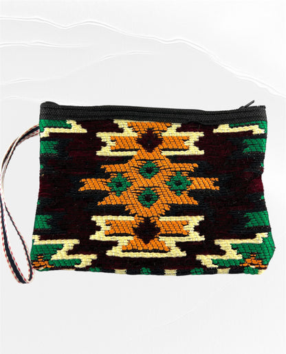 Kilim | Geldbörse | Handytasche | Etui Bordaux Mix